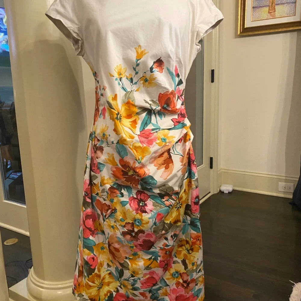 MAX MARA WEEKEND FLORAL DRESS - Picture 2 of 7